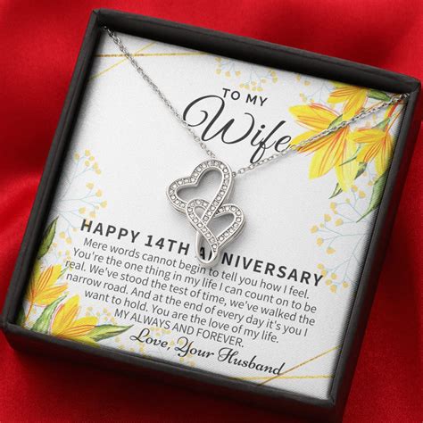 14th wedding anniversary present